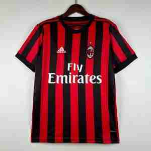 Tailandia Camiseta AC Milan Primera Equipacion Retro 2017 2018