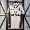 Tailandia Camiseta AC Milan Segunda Equipacion Retro 1998 1999