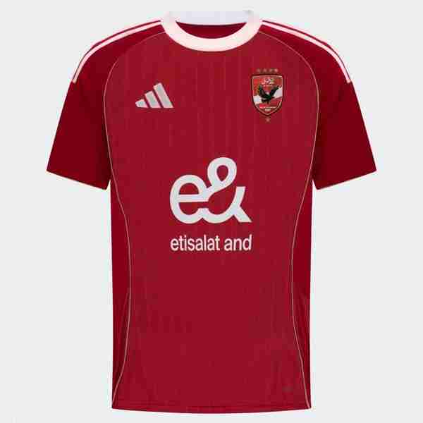 Tailandia Camiseta Al Ahly SC 1ª 2025-2026 Tailandia Camiseta Al Ahly SC Primera Equipacion 2025 2026