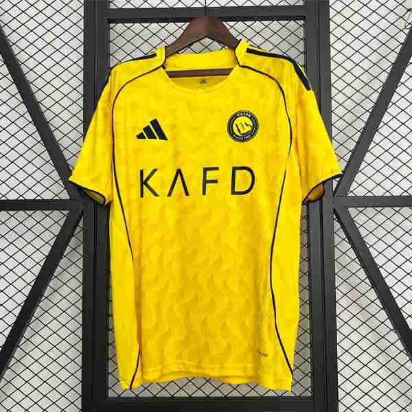 Tailandia Camiseta Al-Nassr FC 1ª 2025-2026 Tailandia Camiseta Al-Nassr FC Primera Equipacion 2025 2026