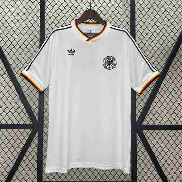 Tailandia Camiseta Alemania 1ª Retro 1986 Tailandia Camiseta Alemania Primera Equipacion Retro 1986