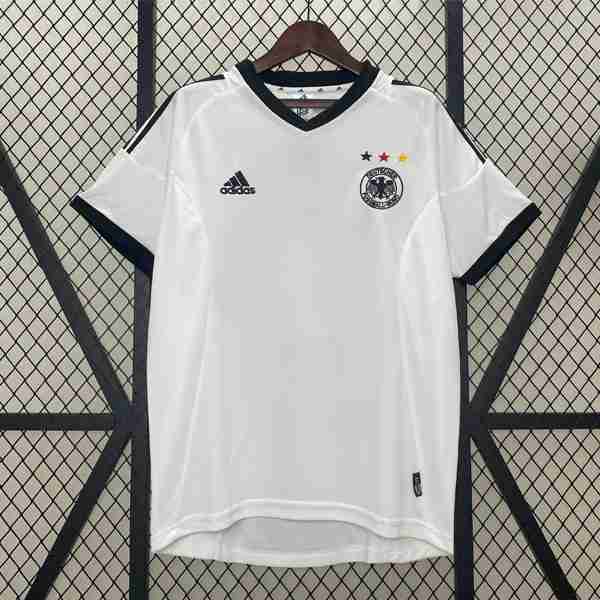 Tailandia Camiseta Alemania 1ª Retro 2002-2003 Tailandia Camiseta Alemania Primera Equipacion Retro 2002 2003