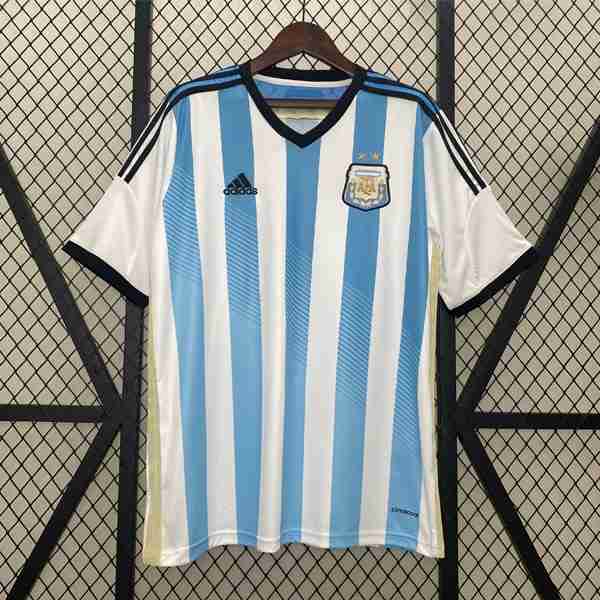 Tailandia Camiseta Argentina 1ª Retro 2014 Tailandia Camiseta Argentina Primera Equipacion Retro 2014