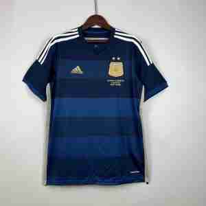 Tailandia Camiseta Argentina Segunda Equipacion Retro 2014