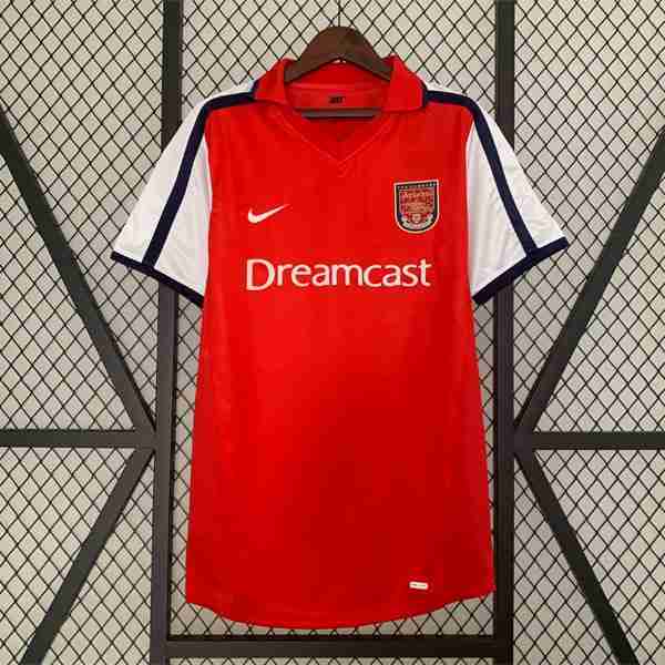 Tailandia Camiseta Arsenal 1ª Retro 2001 2002 Tailandia Camiseta Arsenal Primera Equipacion Retro 2001 2002