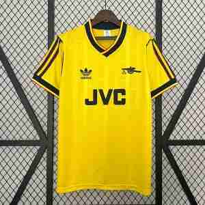 Tailandia Camiseta Arsenal Segunda Equipacion Retro 1986 1988