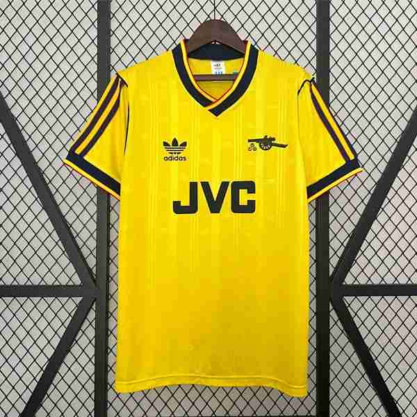 Tailandia Camiseta Arsenal 2ª Retro 1986 1988 Tailandia Camiseta Arsenal Segunda Equipacion Retro 1986 1988