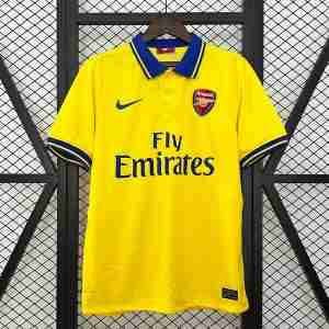 Tailandia Camiseta Arsenal Segunda Equipacion Retro 2013 2014