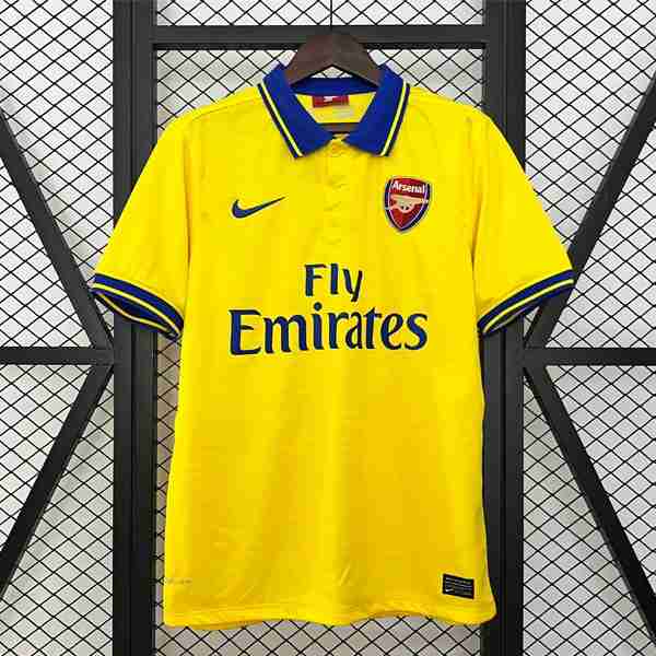 Tailandia Camiseta Arsenal 2ª Retro 2013 2014 Tailandia Camiseta Arsenal Segunda Equipacion Retro 2013 2014