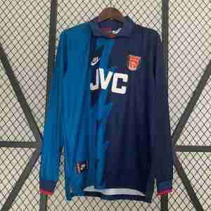 Tailandia Camiseta Arsenal Segunda Manga Larga Equipacion Retro 1995 1996