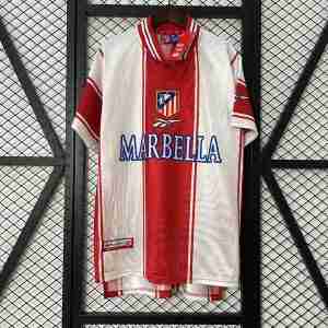 Tailandia Camiseta Atlético De Madrid Primera Equipacion Retro 1999 2000