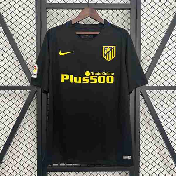 Tailandia Camiseta Atletico Madrid 2ª Retro 2016-2017 Tailandia Camiseta Atlético De Madrid Segunda Equipacion Retro 2016 2017