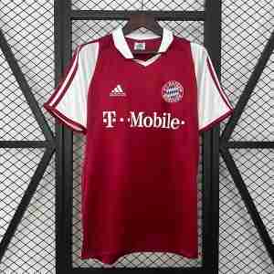 Tailandia Camiseta Bayern Munich Primera Equipacion Retro 2003 2004