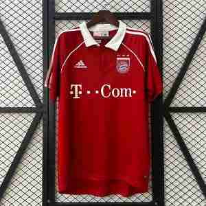 Tailandia Camiseta Bayern Munich Primera Equipacion Retro 2005 2006