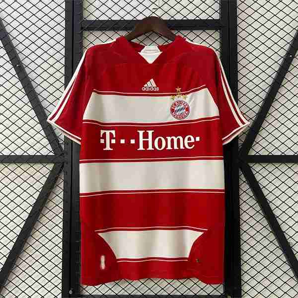 Tailandia Camiseta Bayern 1ª Retro 2007-2008 Tailandia Camiseta Bayern Munich Primera Equipacion Retro 2007 2008