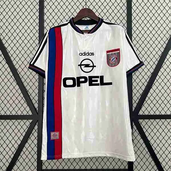 Tailandia Camiseta Bayern Munich Segunda Equipacion Retro 1996 1998