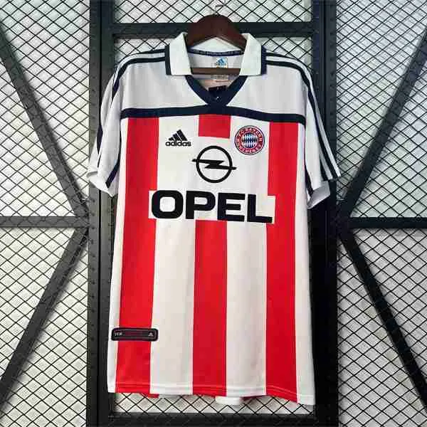 Tailandia Camiseta Bayern Munich Segunda Equipacion Retro 2000 2002
