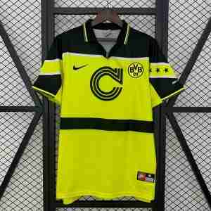 Tailandia Camiseta Borussia Dortmund Primera Equipacion Retro 1996 1997