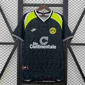 Tailandia Camiseta Borussia Dortmund Segunda Equipacion Retro 1995 1996