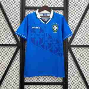 Tailandia Camiseta Brasil Segunda Equipacion Retro 1993 1994