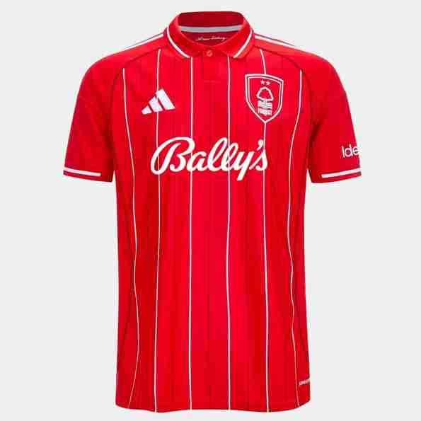 Tailandia Camiseta Nottingham Forest 1ª 2025-2026 Tailandia Camiseta Nottingham Forest Primera Equipacion 2025 2026