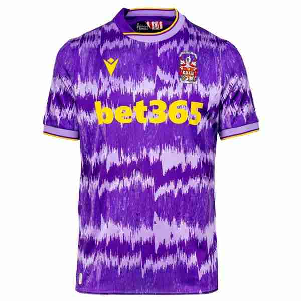 Tailandia Camiseta Stoke City 2ª 2025-2026 Tailandia Camiseta Stoke City Segunda Equipacion 2025 2026