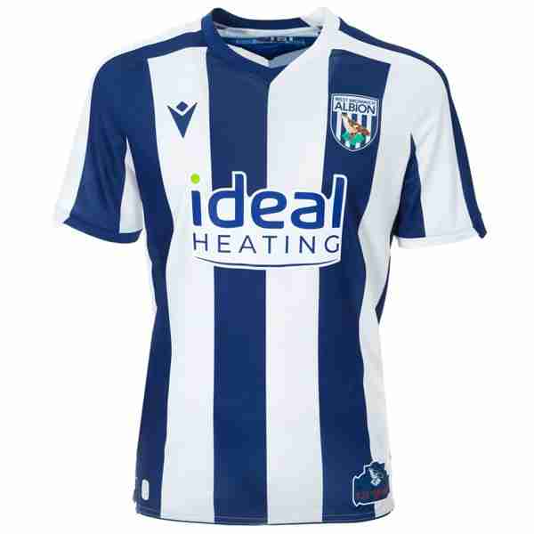 Tailandia Camiseta West Brom 1ª 2025-2026 Tailandia Camiseta West Brom Primera Equipacion 2025 2026