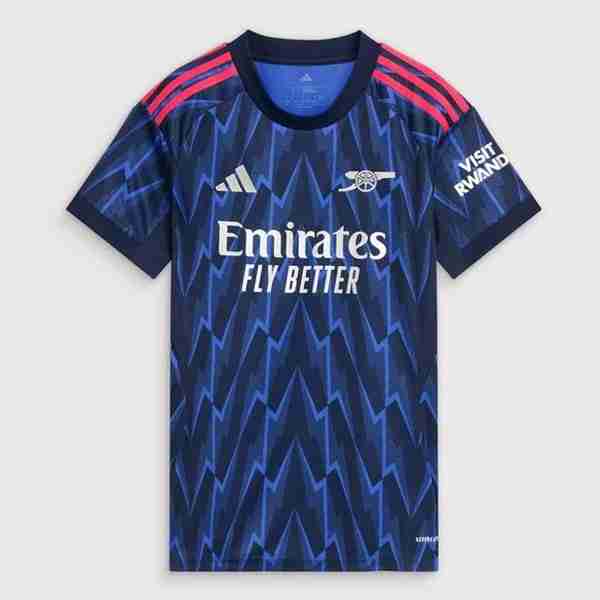 Camiseta Arsenal 2ª Mujer 2025-2026 Tailandia Camiseta Arsenal Mujer Segunda Equipacion 2025 2026