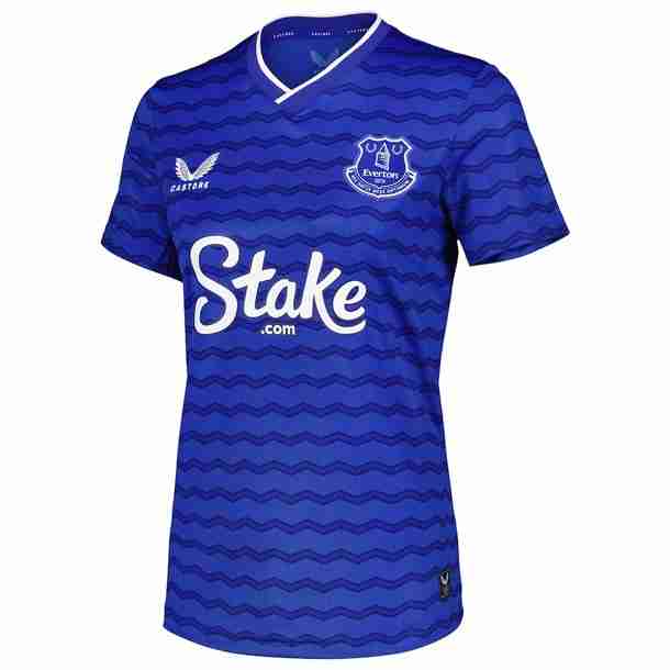 Camiseta Everton 1ª Mujer 2025-2026 Tailandia Camiseta Everton Mujer Primera Equipacion 2025 2026