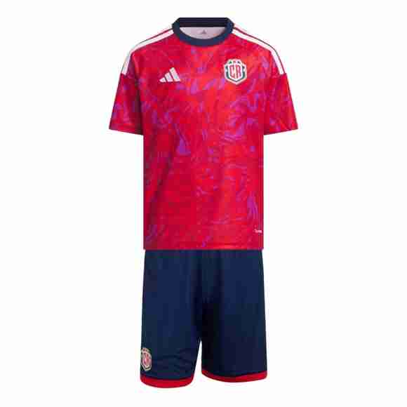 Camiseta Costa Rica 1ª Niño 2026 Equipacion Costa Rica Conjunto Niños Primera 2026
