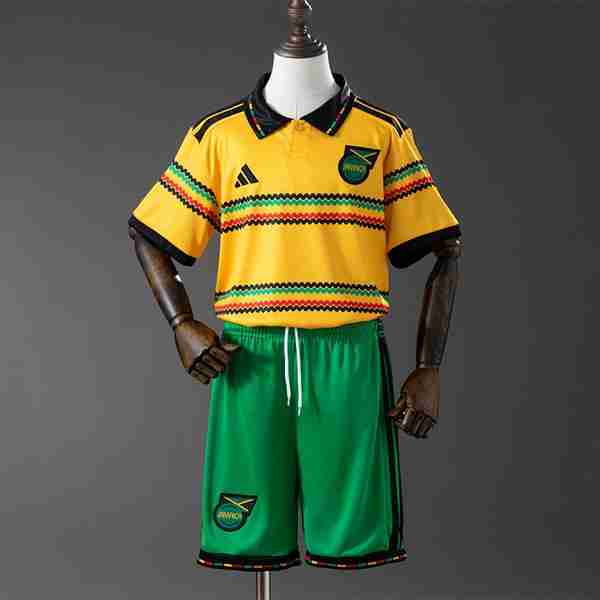 Camiseta Jamaica 1ª Niño 2026 Equipacion Jamaica Conjunto Niños Primera 2026