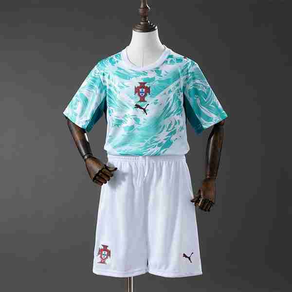 Camiseta Portugal 2ª Niño 2026 Equipacion Portugal Conjunto Niños Segunda 2026