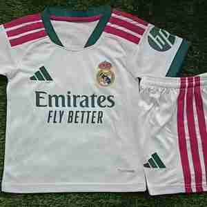 Equipacion Real Madrid Conjunto Niños Primera 2026 2027