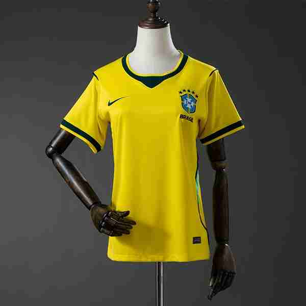 Camiseta Brasil 1ª Mujer 2026 Tailandia Camiseta Brasil Mujer Primera Equipacion 2026