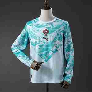 Tailandia Camiseta Portugal Segunda Manga Larga Equipacion 2026
