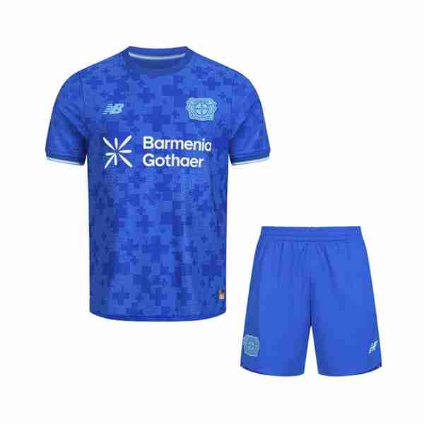 Camiseta Bayer 04 Leverkusen 3ª Niño 2025-2026 Camiseta Bayer Leverkusen Conjunto Niños Tercera Equipacion 2025 2026