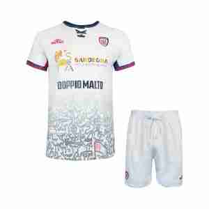 Camiseta Cagliari Calcio Conjunto Niños Segunda Equipacion 2025 2026