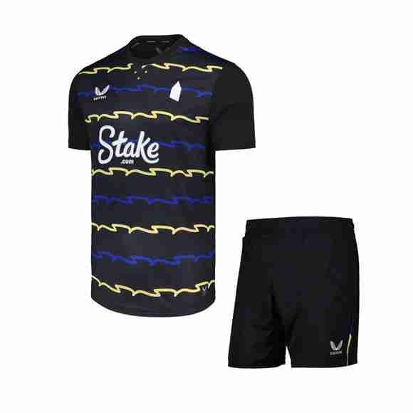 Camiseta Everton 3ª Niño 2025-2026 Camiseta Everton Conjunto Niños Tercera Equipacion 2025 2026