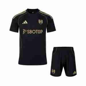 Camiseta Fulham Conjunto Niños Tercera Equipacion 2025 2026