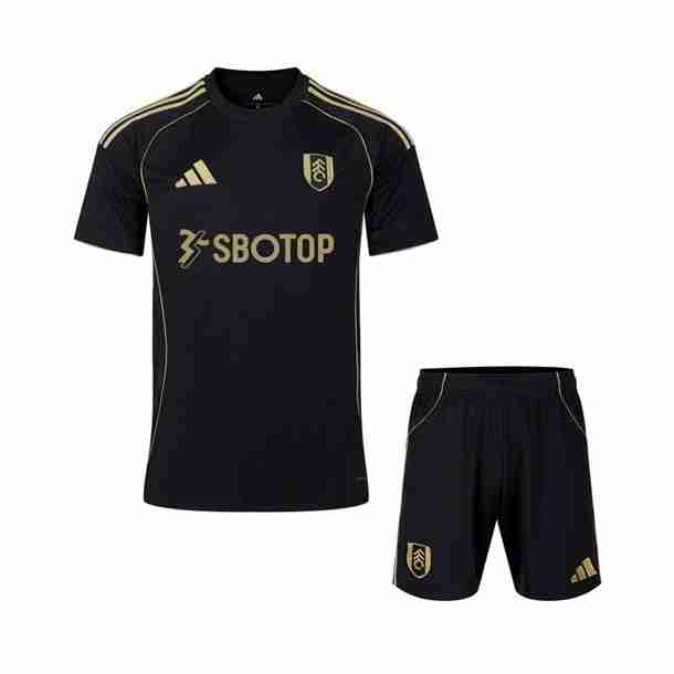 Camiseta Fulham 3ª Niño 2025-2026 Camiseta Fulham Conjunto Niños Tercera Equipacion 2025 2026