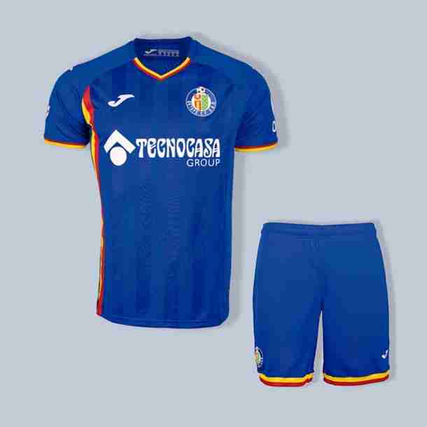Camiseta Getafe 1ª Niño 2025-2026 Camiseta Getafe Conjunto Niños Primera 2025 2026
