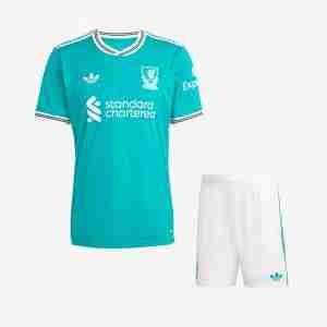 Camiseta Liverpool Conjunto Niños Tercera Equipacion 2025 2026