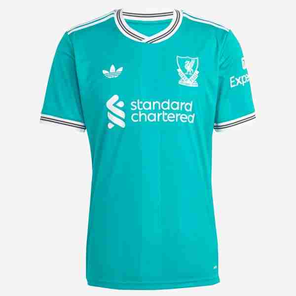 Tailandia Camiseta Liverpool 3ª 2025-2026 Camiseta Liverpool Tercera Equipacion 2025 2026