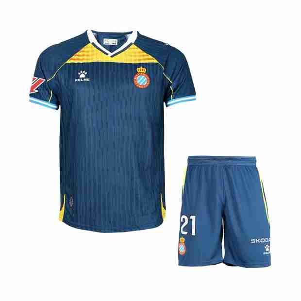Camiseta Español 3ª Niño 2025-2026 Camiseta RCD Español Conjunto Niños Tercera 2025 2026