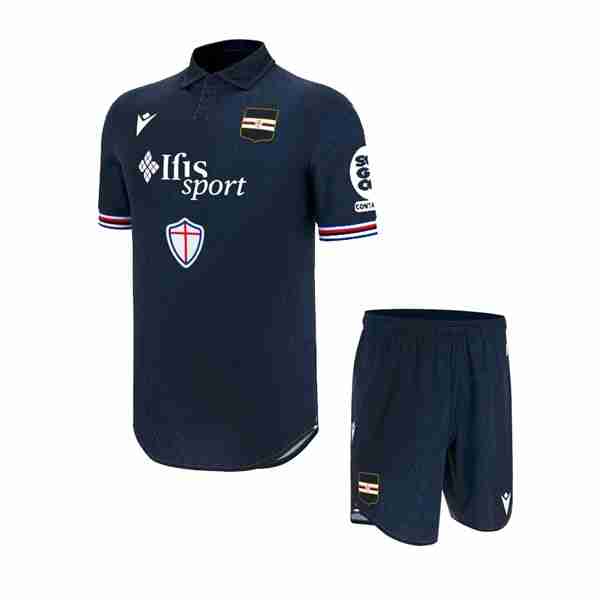 Camiseta Sampdoria 3ª Niño 2025-2026 Camiseta Sampdoria Conjunto Niños Tercera Equipacion 2025 2026