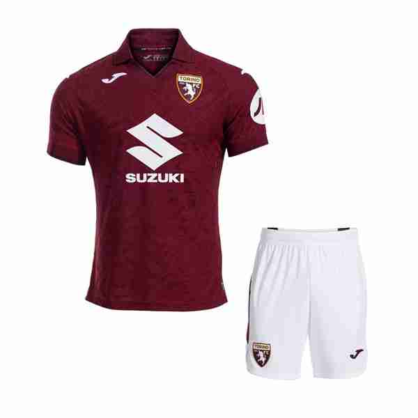Camiseta Torino FC 1ª Niño 2025-2026 Camiseta Torino FC Conjunto Niños Primera Equipacion 2025 2026
