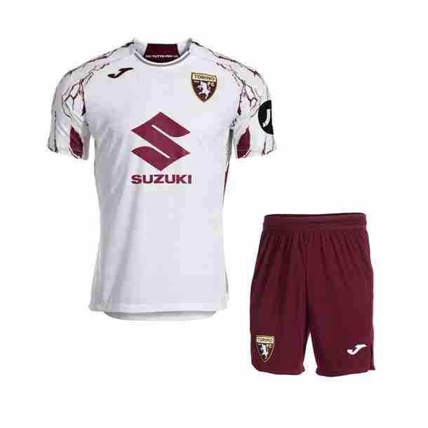Camiseta Torino FC 2ª Niño 2025-2026 Camiseta Torino FC Conjunto Niños Segunda Equipacion 2025 2026