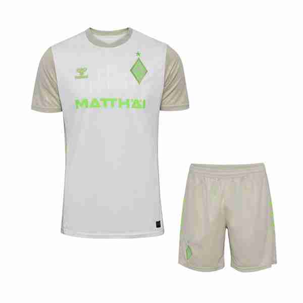 Camiseta Werder Bremen 2ª Niño 2025-2026 Camiseta Werder Bremen Conjunto Niños Segunda Equipacion 2025 2026