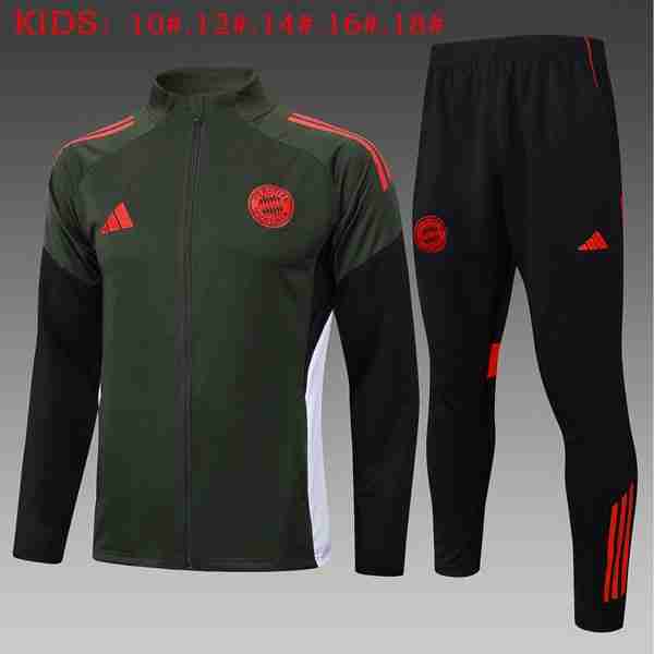 Ninos Chandal Bayern Munich 2025-2026 Verde 5 Chandal Niños Bayern Munich 2025 2026 Verde