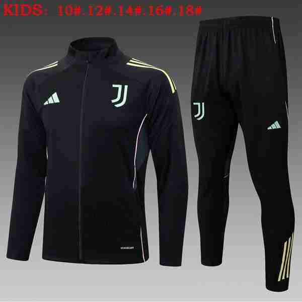 Ninos Chandal Juventus 2025-2026 Negro 5 Chandal Niños Juventus 2025 2026 Negro